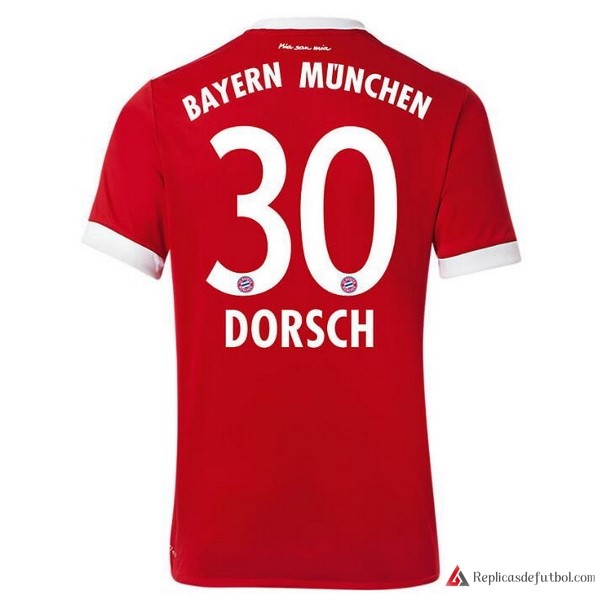 Camiseta Bayern Munich Primera equipación Dorsch 2017-2018